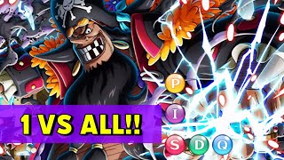 OPTC Kizuna Blackbeard  1 Team VS ALL Variations One Piece Treasure Cruise [upl. by Groveman]