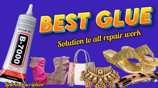 B7000 glue tips and tricks How to use b7000 or b6000 glue  Aari work glue jewellery making glue [upl. by Harrad441]