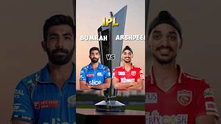 Bumrah 🆚️ Arshdeep 🥵☝️ IPL 2024 Compersion 📈 shortfeed cricket compersion ipl [upl. by Anem]