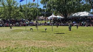 Jr Boys Smoke Dance  Oneida Pow Wow 2024 [upl. by Weirick239]