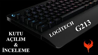 LOGITECH G213 Gaming Klavye  Kutu Açılım amp İNCELEME  Unboxing [upl. by Acemaj326]