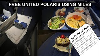 United Polaris Business Class SFOFRA 777200 [upl. by Dow]