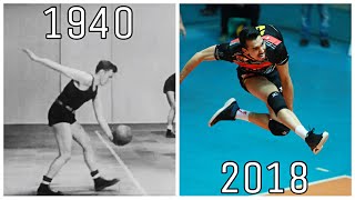 Volleyball Serve Evolution 1940  2018 HD [upl. by Amasa]