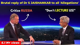 quotWe have our own POLICIES you will have to live with itquot  Dr S Jaishankar Epic Interview [upl. by Naahs]