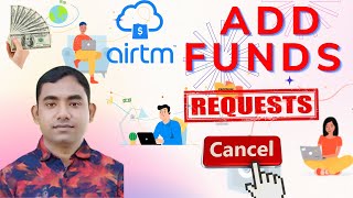 Airtm Add fund request canceled SahariaBlog [upl. by Eiramyma]