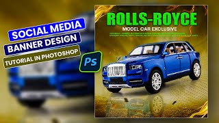 Photoshop Car Poster Design A Beginner’s Guide [upl. by Nowujalo845]