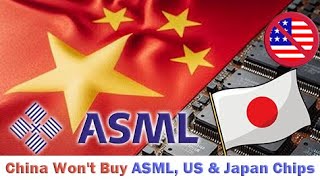 The expansion of Chinas chip industry has dealt a blow to ASML US and Japanese chip equipment [upl. by Chap]