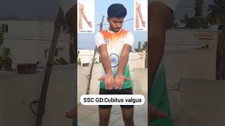 Cubitus valgus  Exercise sscgd fitness defenceforces army bsf [upl. by Imugem169]