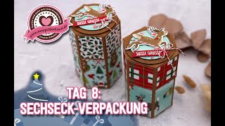 8 Tage Weihnachten Tag8 SechseckVerpackung [upl. by Allison792]