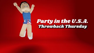 Party in the USA  PGLA Roblox [upl. by Loree]