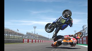 motogp gameplay crash bnrgaming [upl. by Anna-Diane]