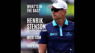 Henrik Stenson WITB  Whats In The Bag The Open Championship at Royal Troon July 2024 [upl. by Rame]