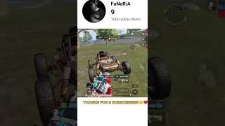 THANKS FOR 9 SUBSCRIBERSbgmi pubgmobile shorts bmpsviralscout zeltrax [upl. by Peria]