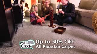 National Karastan Month at Mill Creek Featuring SmartStrand Silk [upl. by Lleder]