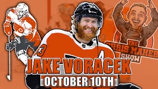 The Chris Maher Show  October 10th 2023  EXCLUSIVE Interview with Former Flyer Jake Voracek [upl. by Olatha]