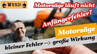 Motorsäge springt nicht an  kleiner Fehler große Wirkung  Diagnose  Stihl Service Kit stihl [upl. by Ferdinande]