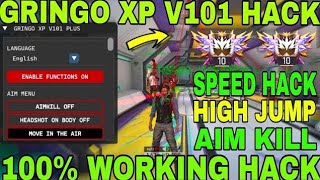 GRINGO XP V101  OB46 FF HACK  FREE FIRE MOD MENU  GRINGO XP HACK  FF HACK gringoxpv101 [upl. by Jdavie]