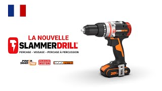 WORX WX 354 NITRO SLAMMER DRILL 2024 FR [upl. by Ejroj]