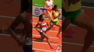 shacarririchardson running🏃‍♀️🏃‍♀️ olympics athletics womens 👑💪🔥💫 [upl. by Reinert]