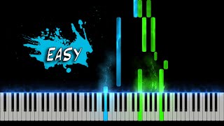 Pirates of the Caribbean 2  Davy Jones Theme Easy Piano Tutorial [upl. by Julio88]