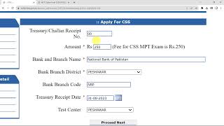 CSS MPT Payment Procedure Complete StepbyStep Guide with Challan Number 💰  Job Vault PK [upl. by Mont631]