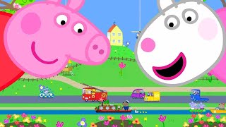 Peppa Pig Becomes A Giant  🐽 Peppa Pig Full Kids Episodes  30 Minutes [upl. by Luapleahcim]