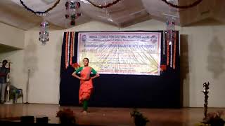 ICCR Programe Keerthanam Nadanam Aadinar By Kalakshetra Abiramy [upl. by Eimarej]