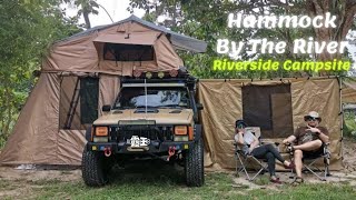 A day with my love one at Hammock By The River Campsite with Jeep Cherokee XJ [upl. by Pope747]