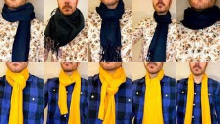 How to wear a Scarf 11 ways [upl. by Yelha]