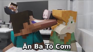 Minecraft Bất Ổn Thế Giới Ăn Ba Tô Cơm Của Anh Đen Xì Xì 🤣 [upl. by Noah]