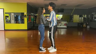 Solo Por Un Beso Bachata Choreography [upl. by Anoynek97]