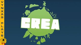 Lets play Crea  a 2D sandbox game with colorful art and deep RPG mechanics [upl. by Ynad]