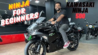 Kawasaki Ninja 500 Walkaround  The Ninja for Beginner Riders  Carbs amp Injects [upl. by Anin]