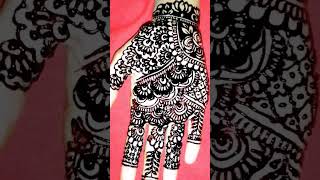 Mehandi design front hand short video mehandi design viral video [upl. by Kai95]