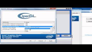 Como augmentar el rendimiento de la targeta grafica intel Atom [upl. by Yedorb]