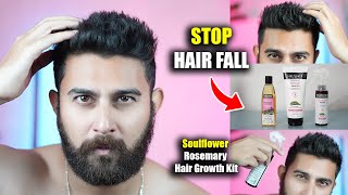 Stop Hair Fall Permanently  Soulflower Rosemary Hair Growth Kit  Hair Growth Hair Fall Control [upl. by Ruiz]