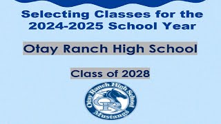 Incoming 9th Grade ORHS Pre Reg 2024 2025 [upl. by Jazmin]