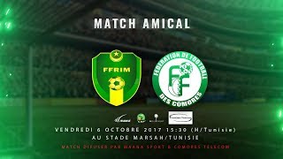 MATCH AMICAL MAURITANIE 0  1 COMORES 2ème mitemps [upl. by Warfore]