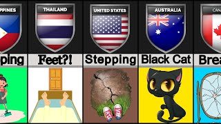 Bad Luck Superstitions Around The World [upl. by Ninehc247]