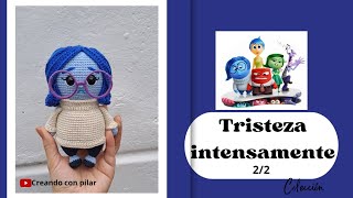 tristeza intensamente  amigurumi [upl. by Nenerb799]