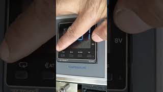 New installed temperature controller update for sealing machine troubleshooting bernaztvvlog [upl. by Waki]