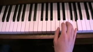 In The Mood easy piano tutorial [upl. by Hen]