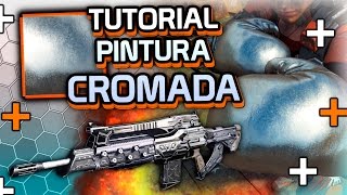 PONLE PINTURA CROMADA a tu ARMA en BO3  Tutorial quotCamuflajequot CROMADO [upl. by Bonnell]