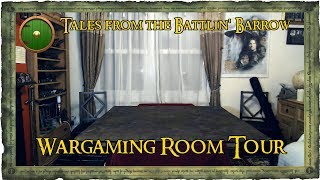 Tabletop Gaming Room Tour  The Battlin Barrow [upl. by Assiluj]