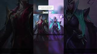 CECILION FT VALENTINE COLLAB SKIN COLLECTORmobilelegends mlbb shortsvideo viralvideo [upl. by Byrd]