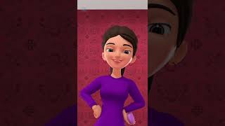 Mama Ji Ka Beta Swami మామా జీ కా బేటా స్వామి short telugurhymes cartoon fun trending [upl. by Thgirw]