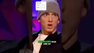 Hilarious Highlights from Eminems Epic Interview 🤣 😆 shorts [upl. by Marguerite449]