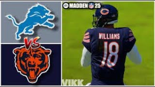 Madden 25 Bears vs Lion DIvision Game [upl. by Halford]