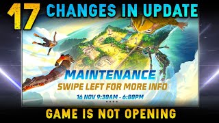 NEW UPDATE IN FREE FIRE  GAME IS NOT OPENING  OB37 UPDATE FULL DETAILS  GARENA FREE FIRE [upl. by Siletotsira]