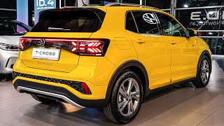 NEW Volkswagen TCross Facelift 2024  Interior and Exterior Walkaround [upl. by Cence436]